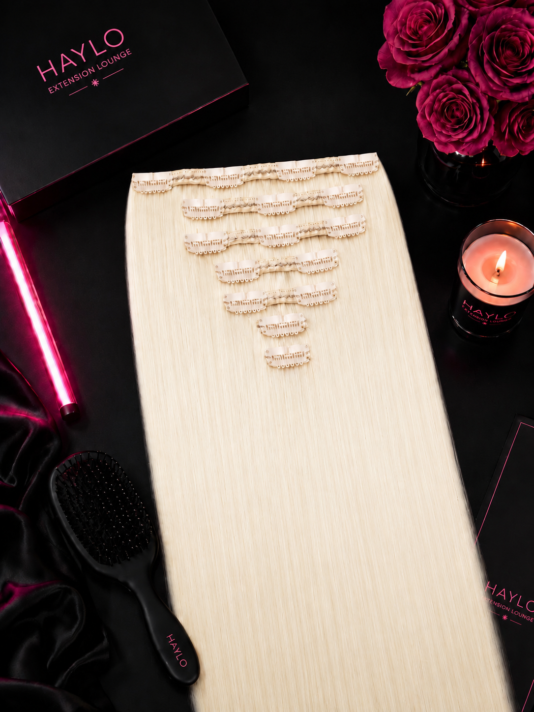 7 Piece Clip in Set (24 inch)