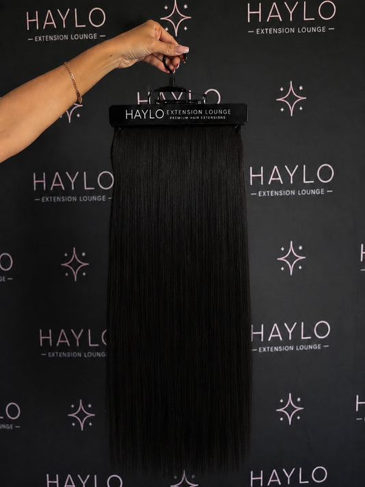 Black 24 inch 7 Piece Clip in Set