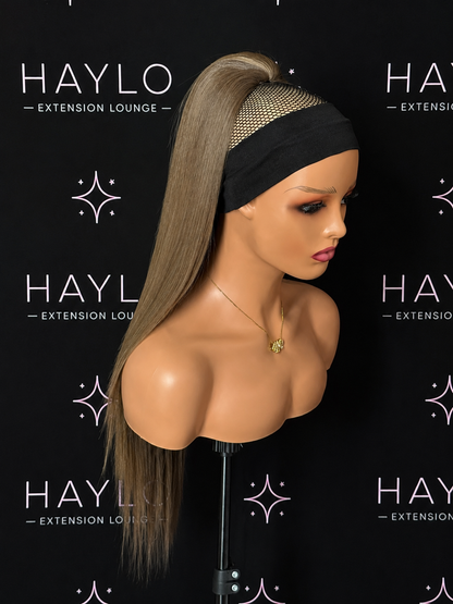 Toffee Brown 28-inch Drawstring Ponytail (straight)